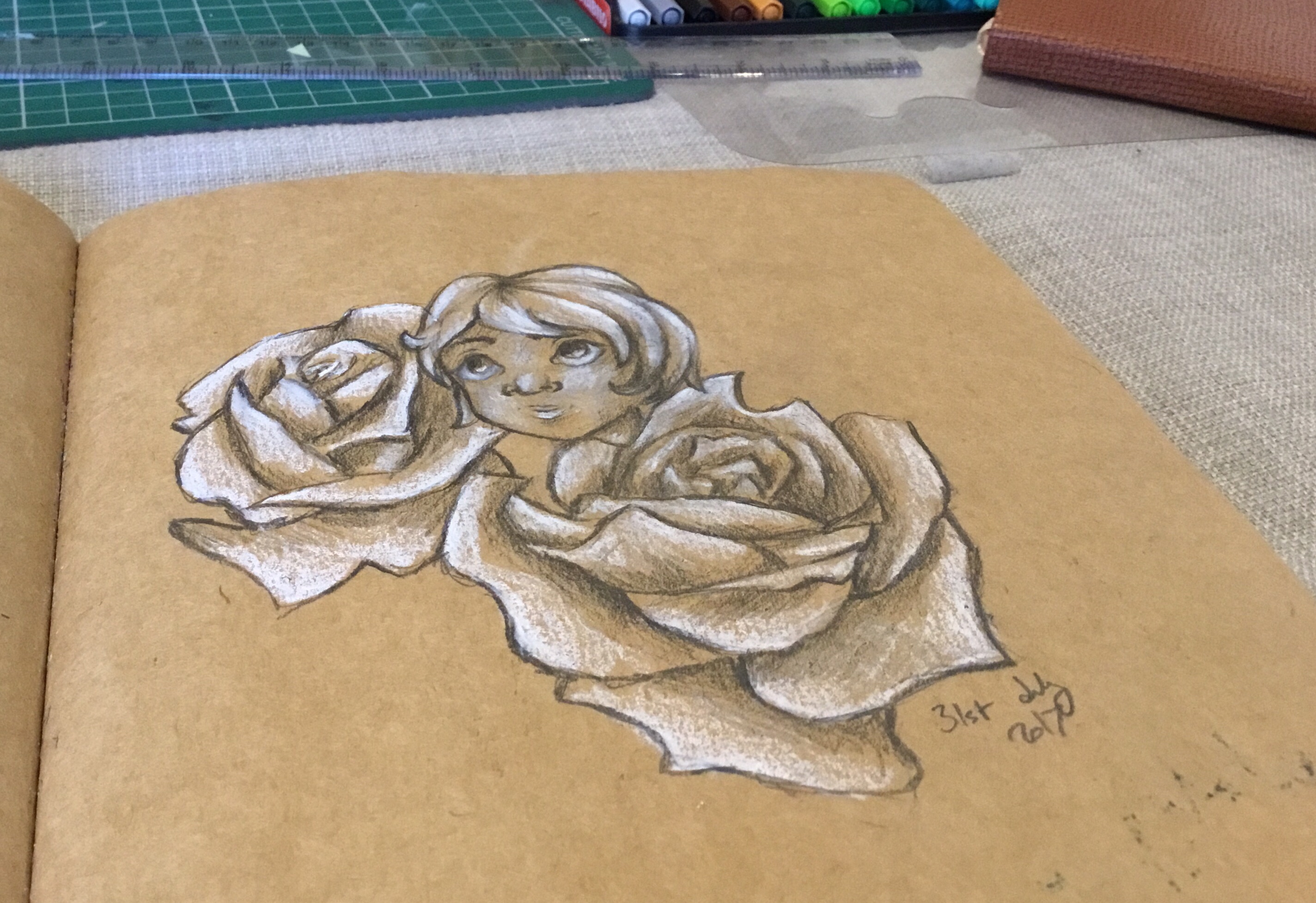 Drawing - Brown Paper Bag on Behance
